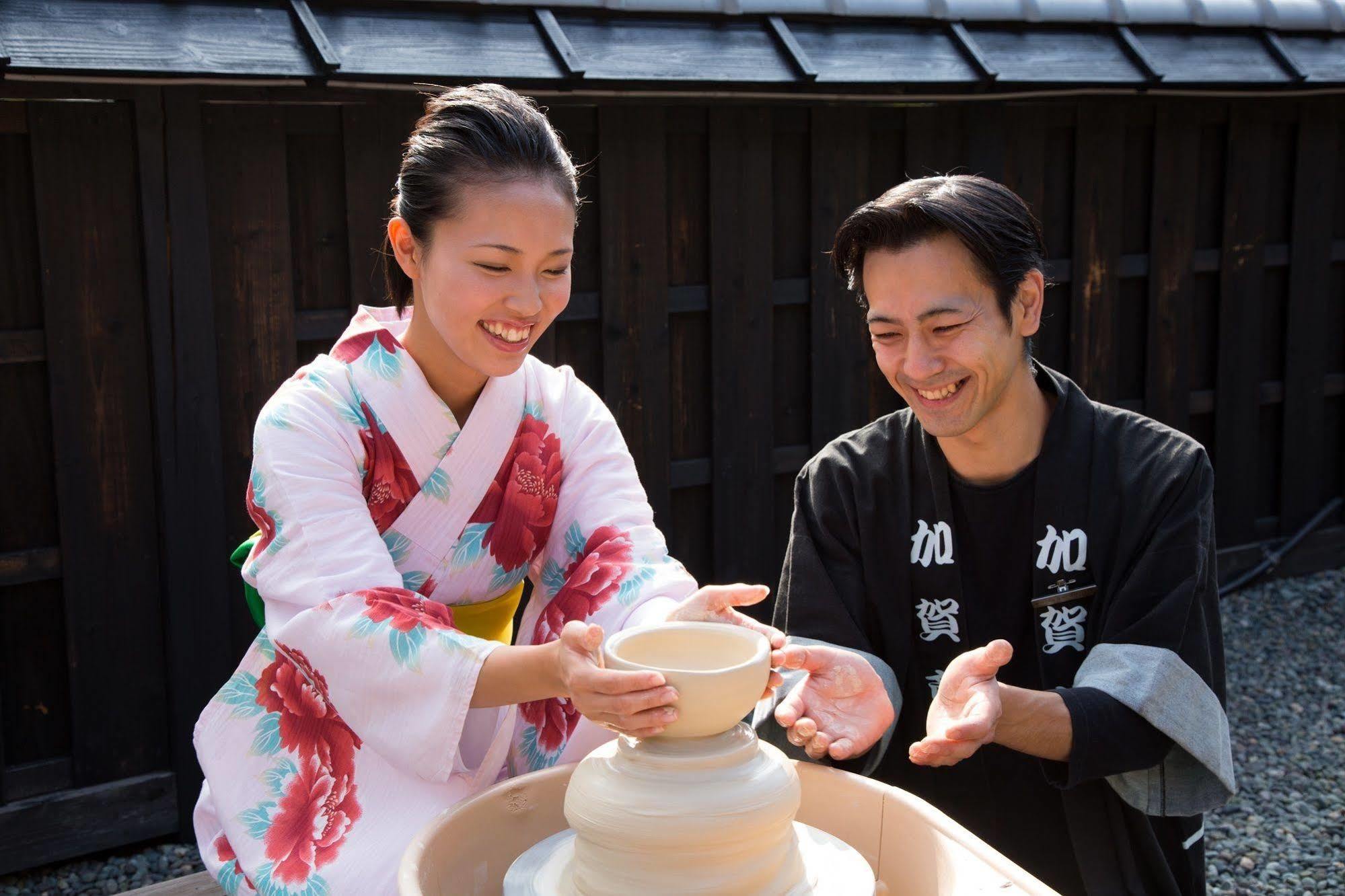 Yamanaka Onsen Kagari Kisshotei Exterior foto